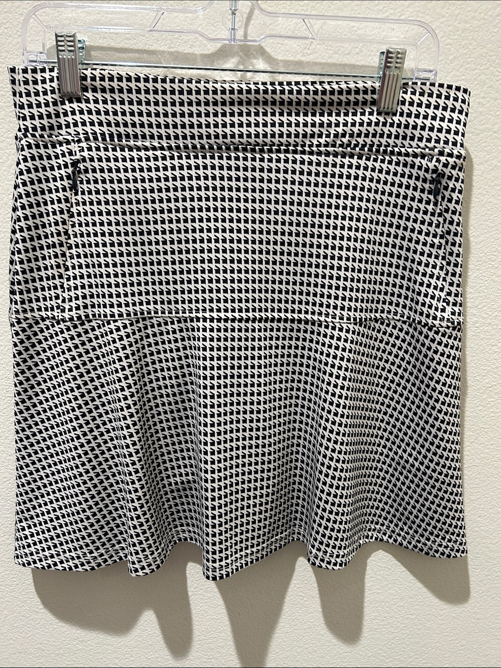 Spirt Haley Houndstooth Black & White Skorts